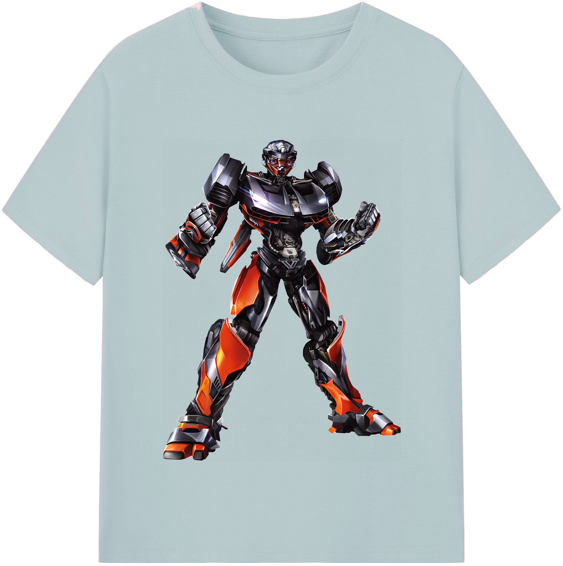 （画像用） Transformers トランスフォーマー 綿100％半袖Tシャツ（フロントプリント）